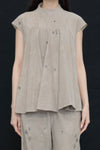 Mutedance 24 Autumn and Winter Wool Silk Short Sleeve T-shirt MD-MD24FW48-SAND MD24FW47 MD24FW48 MD24FW49